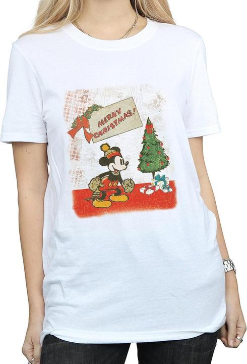 Produktbild Disney Mickey Mouse Vintage Christmas TShirt (L)