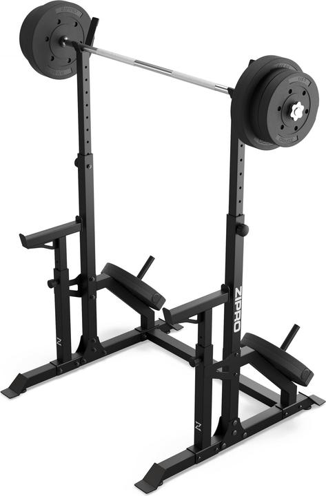 Actual product image Zipro Lift barbell rack with protection and space for weights