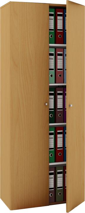 Image du produit VCM Meubles de bureau en bois Armoire de classement Vandol avec portes battantes (70 x 40 x 178 cm)