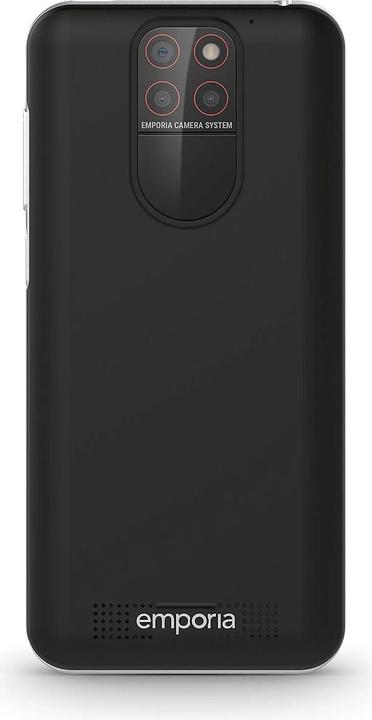 Actual product image Emporia Smart 5 mini (64 GB, Black, 4.95", Single SIM, 13 Mpx, 4G)