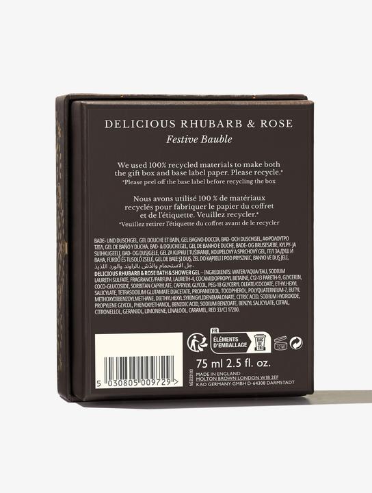 Produktbild Molton Brown Festive Bauble Delicious Rhubarb & Rose (Körperpflegeset)
