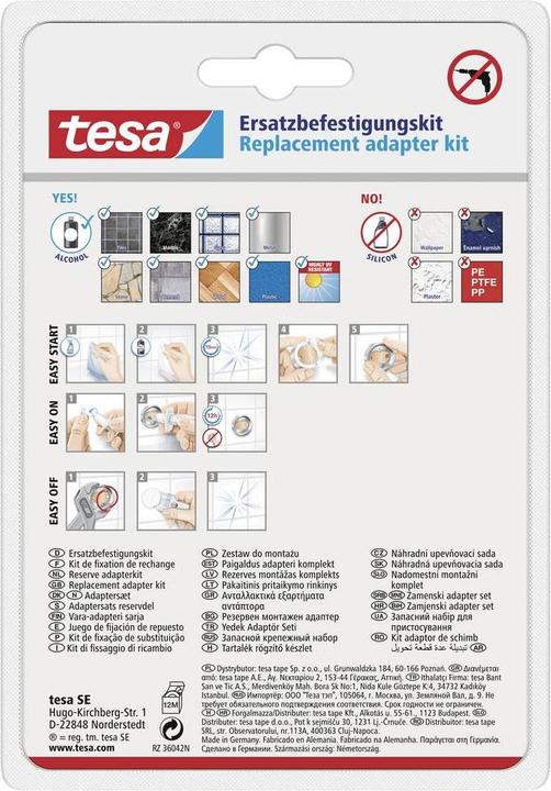 Immagine prodotto tesa Kit di fissaggio per la sostituzione