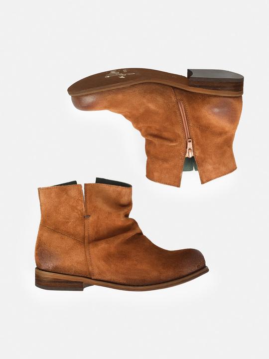 Produktbild Felmini WIDE FIT ODERG W104 Niedrige Stiefelette aus Veloursleder mit Innenreissverschluss. Diese Sti (36)