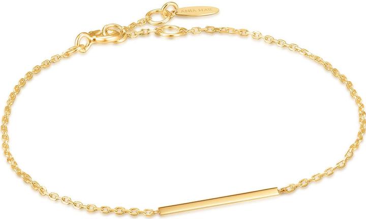 Immagine prodotto Ania Haie Bracciale a barre in oro massiccio 14kt (18.50 cm, 585 oro giallo)