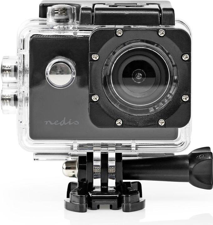 Nedis Action Cam| 1080pa30fps| 12 MPixel| Waterproof up to 30.0 m| 90 min| Incl - 12 MP