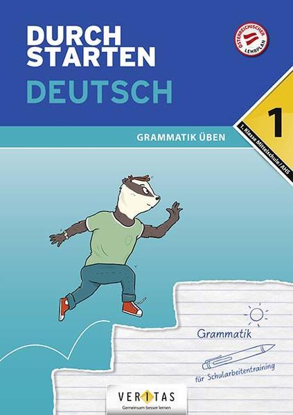 Immagine prodotto Durchstarten Deutsch 1. Klasse Mittelschule/AHS Grammatik üben (Tedesco, Gernot Blieberger, 2019)