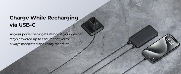 Immagine prodotto Aukey Sprint 10000mAh PB (10000 mAh, 15 W, 15 Wh)