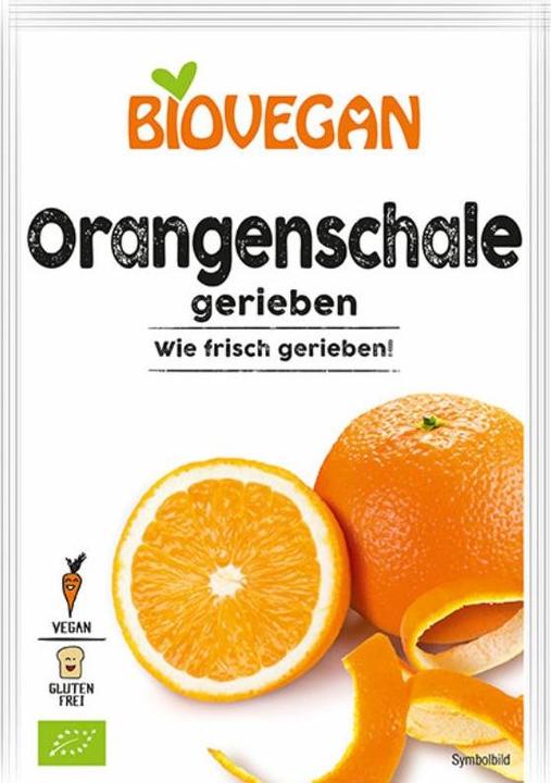 Produktbild Biovegan Orangenschale gerieben Bio (9 g)