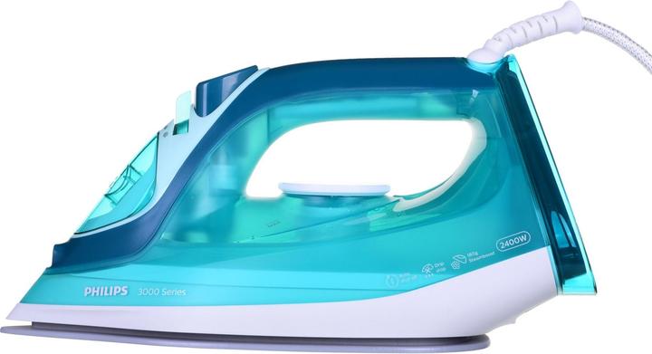 Productafbeelding Philips 3000 series Leistung, /Min. gleichmässiger Dampfstoss, Bügeleisen (2400 W, 180 g/min)