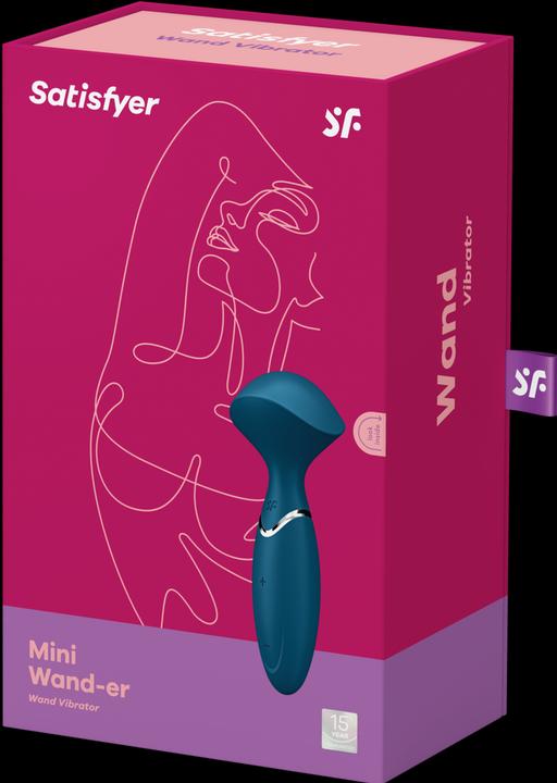 Actual product image Satisfyer Mini Wall-er - Blue