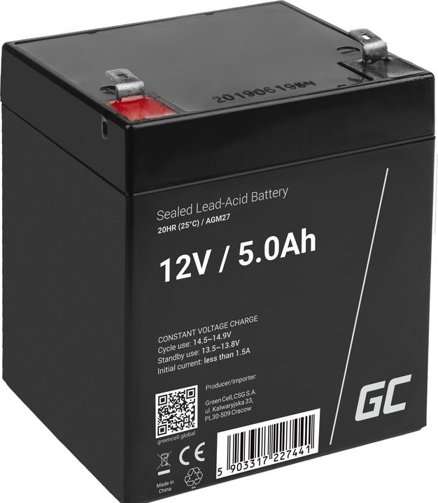 Produktbild GreenCell AGM27 (12 V, 5 Ah)