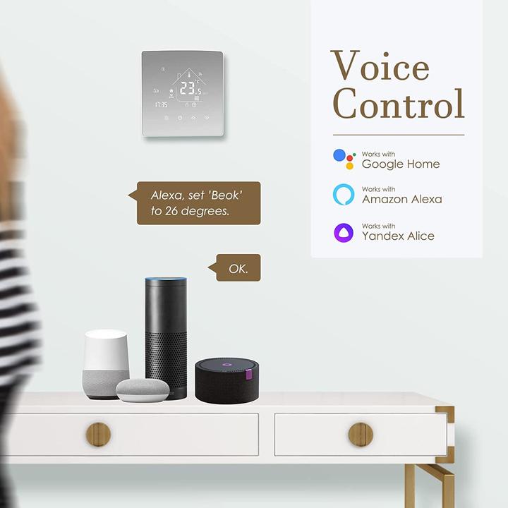 Image du produit Beok controls Thermostat de chauffage de l'eau, 1pc WIFI