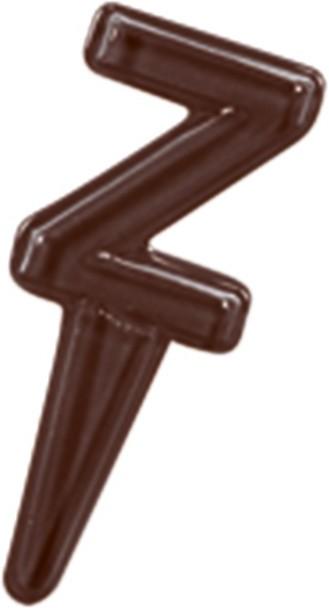 Actual product image Martellato Chocolate mold letters N-Z
