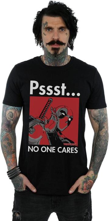 Immagine prodotto Deadpool No One Cares Maglietta Uomo (XL)