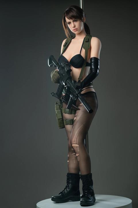Actual product image Game Lady Full Silicone Doll Quiet 168 cm - Metal Gear Solid V: The Phantom Pain