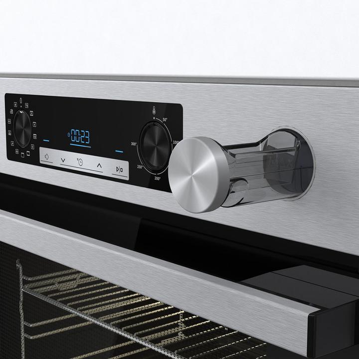 Produktbild Hisense BSA66226AX Backofen 77 L 3500 W A Schwarz, Grau, Edelstahl