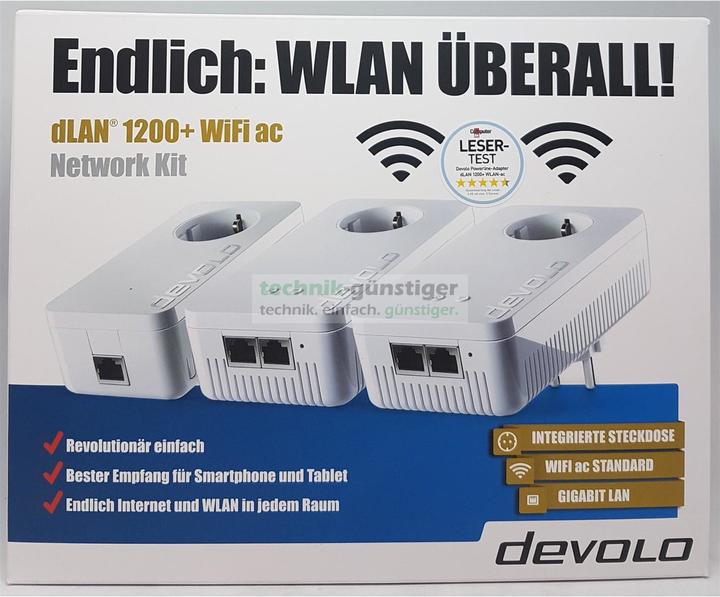 Devolo DLAN 1200+ Kit réseau Wifi