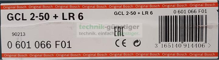 Immagine prodotto Bosch Professional Professionale GCL2-50 + LR6 + Brkt + RM1 + Custodia+TP
