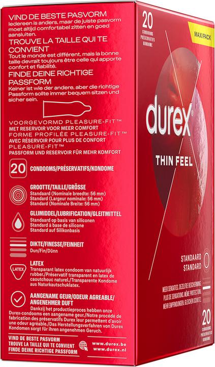 Actual product image Durex Thin Feel (20 pcs.)