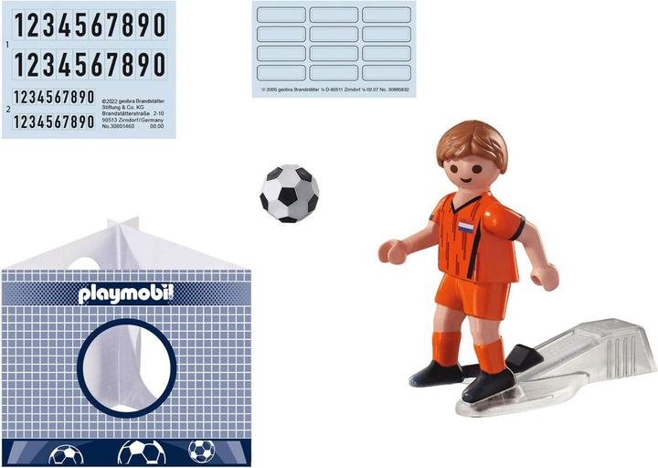 Produktbild Playmobil Sports & Action Footballer Niederlande - 71130 (71130)