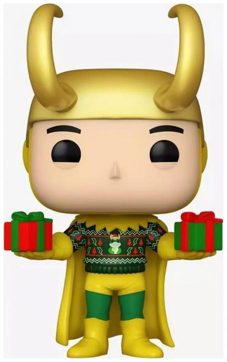 Produktbild Funko Pop! Marvel: Loki (with Sweater) (Metallic) (Special Edition) #1322 Bobble-Head Vinyl Figure