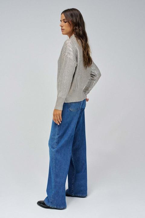 Produktbild Salsa Jeans Sweatshirt Shimmer Sweater (L)