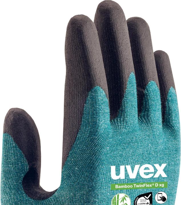 Immagine prodotto Uvex Safety Guanti protettivi Bamboo TwinFlex D xg 6009007 (7)