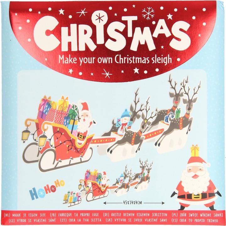 Image du produit Wins Holland Faites votre propre traîneau de Noël