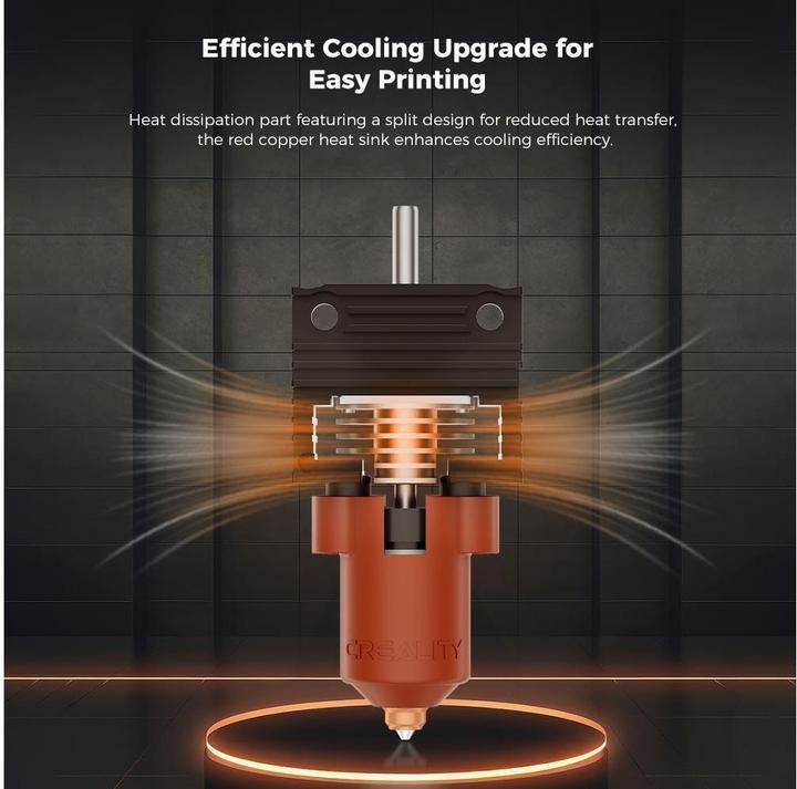 Actual product image Creality Heating element K1 series (Replacement parts)