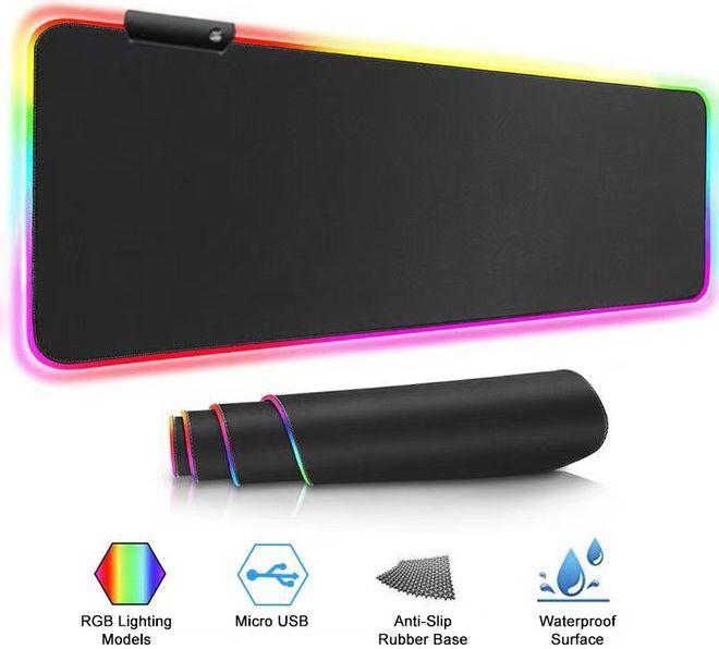 Immagine prodotto MU Classic Tappetino per mouse da gioco con illuminazione RGB