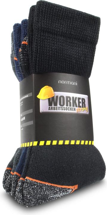 Produktbild Normani 6 Paar Arbeitssocken WORKER strong (6er Pack, 39 - 42)