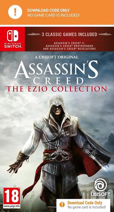 Produktbild Ubisoft Assassin's Creed Ezio Collection ( Code in Box ) (Switch, Switch Lite, Switch OLED)