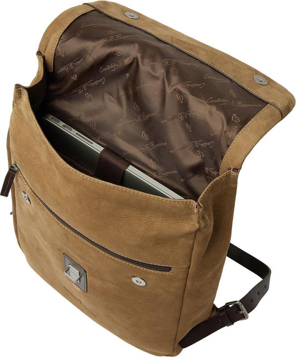 Actual product image Castelijn & Beerens Veneto backpack RFID protection leather 39 cm laptop compartment (11 l)