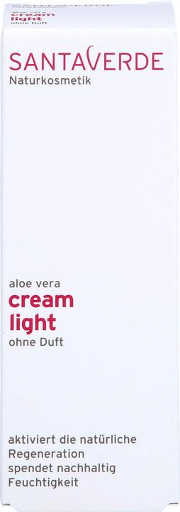 Produktbild SantaVerde Aloe Vera Creme Light Ohne Duft (30 ml, Tagescreme)