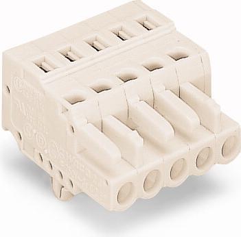 Image du produit Wago Connecteur à ressort Gris clair 721-120/008-000 Contenu : 10 pcs (721-120/008-000)