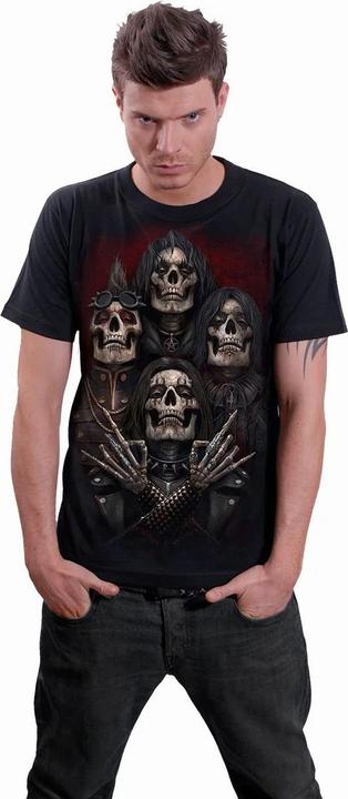 Immagine prodotto Spiral Faces Of Goth Maglietta Maniche Corte Adulto Unisex (XL)