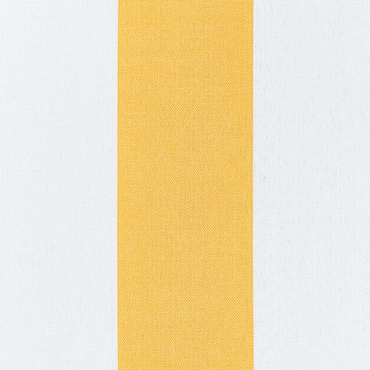 Image du produit Beliani Coussin d'assise pour chaise TOLVE (lot de 6) jaune / blanc rayé 31 x 39 x 5 cm (39 x 31 cm)
