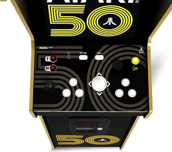 Image du produit Arcade1Up - Atari 50th Annivesary - 50 Jeux en 1 - Deluxe Arcade Machine