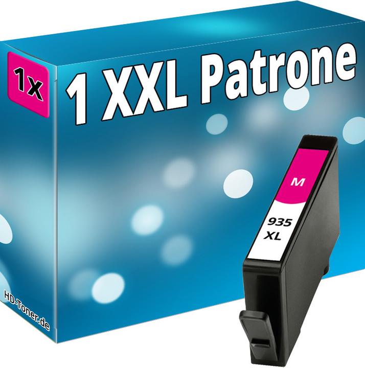 Image du produit Druckfuxx 1x XXL TINTE PATRONEN für HP 935XL OFFICEJET PRO 6230 6820 6830-C All-