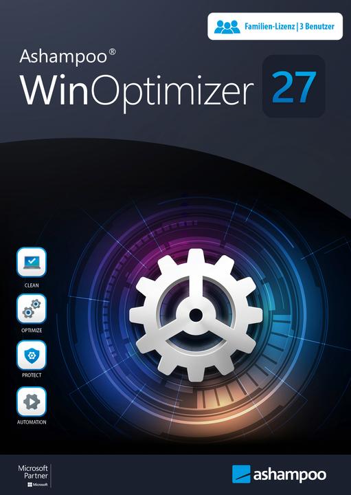 Produktbild WinOptimizer 27 Download Code (1 User, 1 Geräte/User, unbegrenzt)