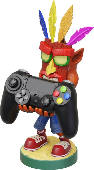 Exquisite Gaming Crash Bandicoot: Crash Aku Cable Guy (Xbox 360, Mac, PS4, Switch, PS5, Xbox One S, PC, Xbox Series X)