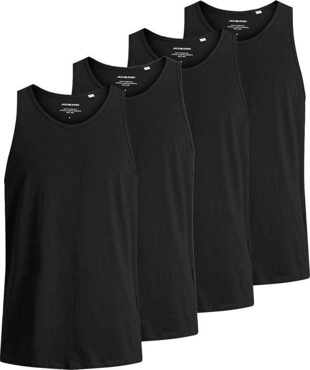 Image du produit Jack & Jones Lot de 4 maillots de corps / débardeurs Jacbasic (L)