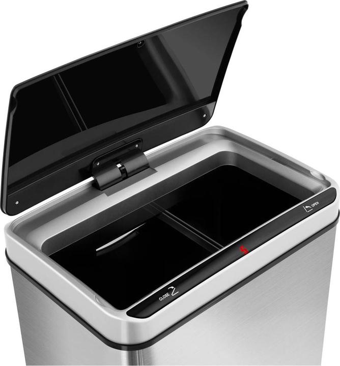 Produktbild Fromm & Starck Mülleimer mit Sensor automatischer Abfalleimer Edelstahl 2 Müllbeutel 80 L (80 l)