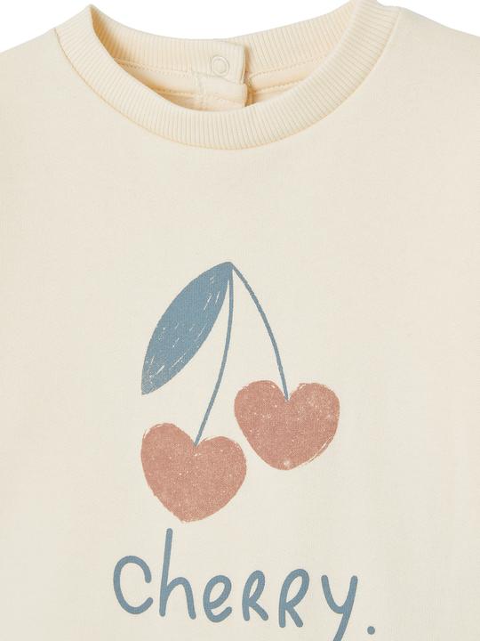 Produktbild Vertbaudet Baby Sweatshirt mit Druckknopfverschluss hinten Basic Oeko-Tex (92)