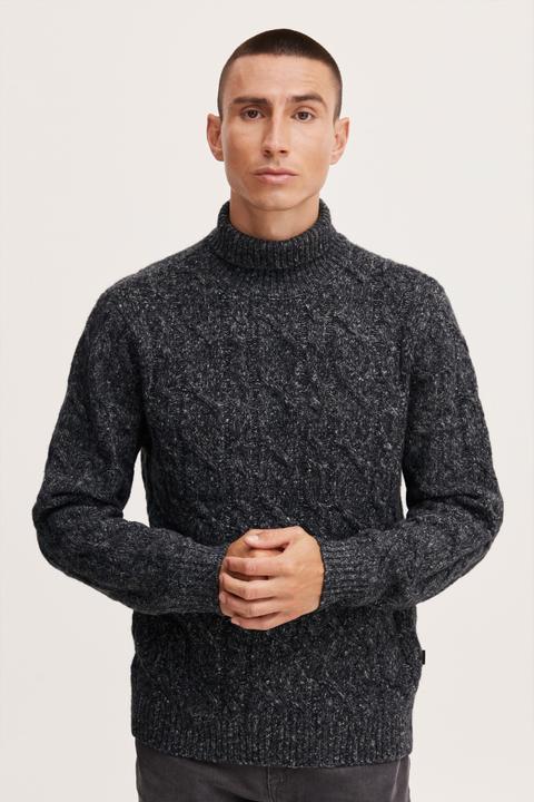 Casual Friday Karl 0044 roll neck cable knit - 20504500