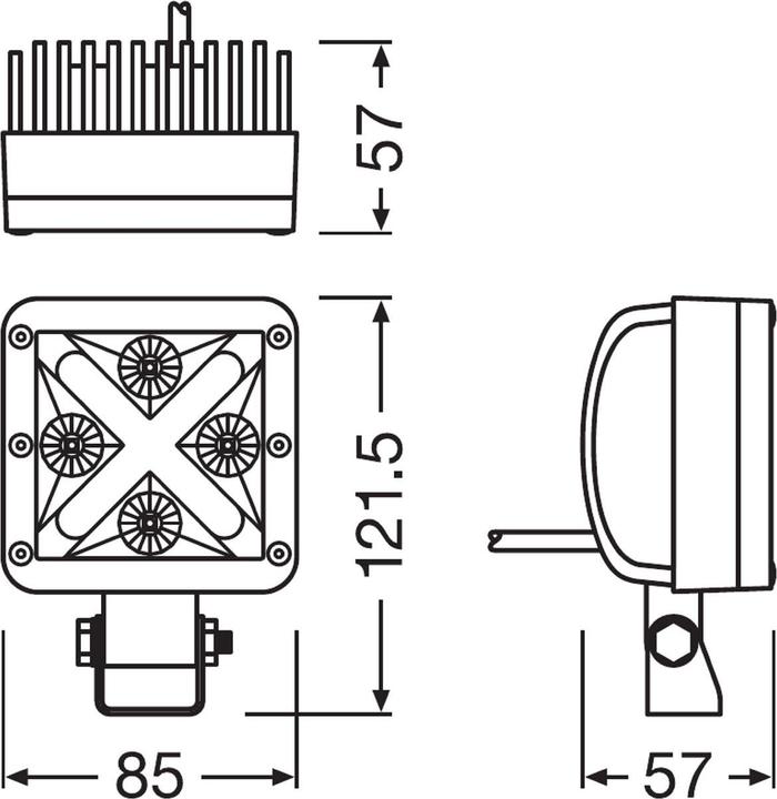 Image du produit Osram LEDriving® CUBE MX85-SP