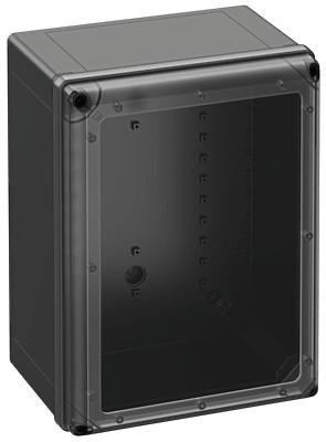 Actual product image Spelsberg GEOS-L 3040-22-to/sw Empty enclosure 400 x 300 x 226 Polycarbonate Black 1pc. (Housing)