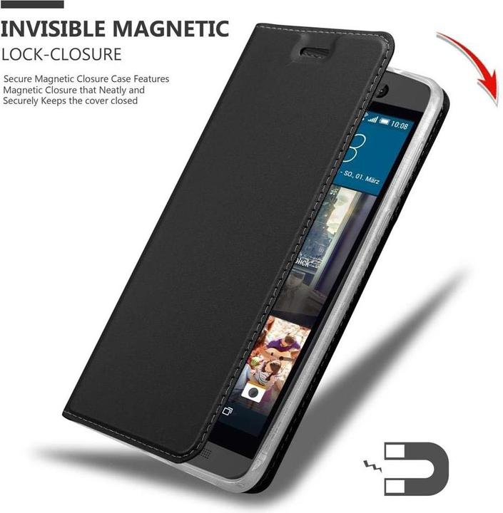 Actual product image Cadorabo Book Classy Style Cover (HTC One M9)