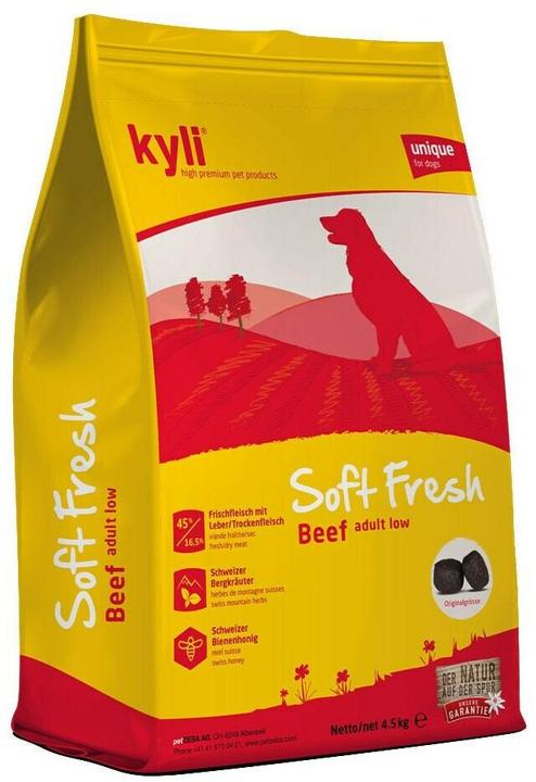 Produktbild Kyli Soft Fresh Beef adult low (Adult, Senior, 1 Stk., 4500 g)