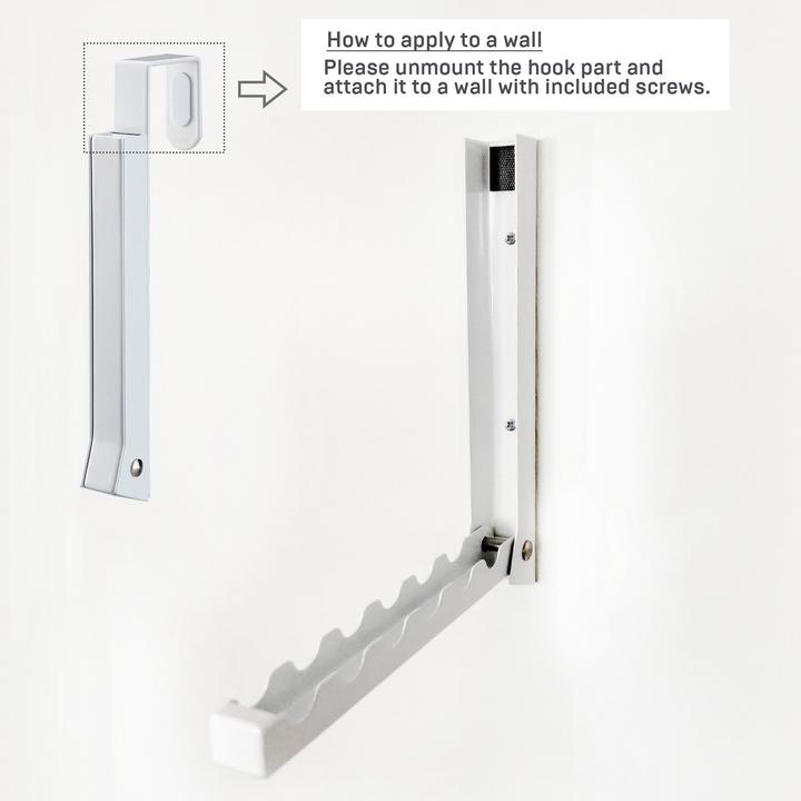 Actual product image Yamazaki Folding door hook SMART